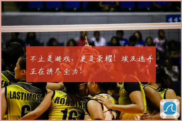 不止是游戏，更是荣耀！埃及选手正在拼尽全力！