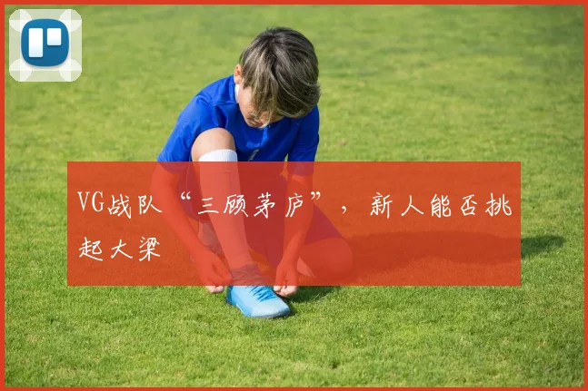 VG战队“三顾茅庐”，新人能否挑起大梁